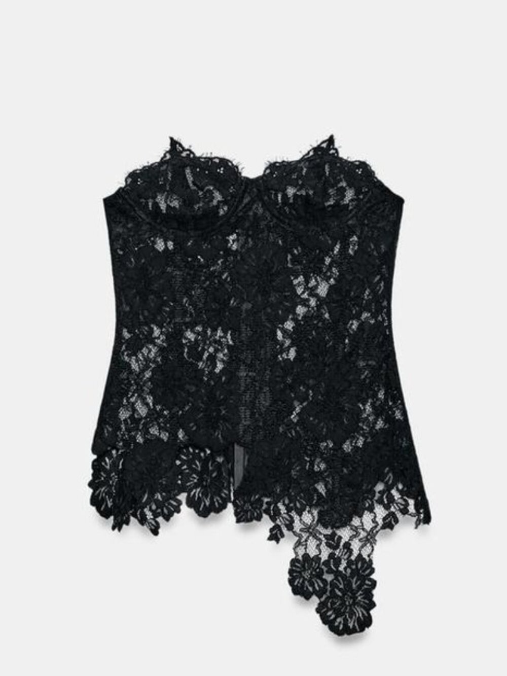 ZARA ZW COLLECTION LACE CORSET - Picture 8 of 10